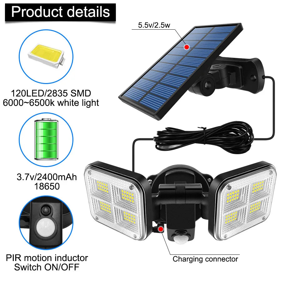 Solar LED Außenleuchte – Energieeffiziente Garten- und Wegbeleuchtung ohne Stromkosten