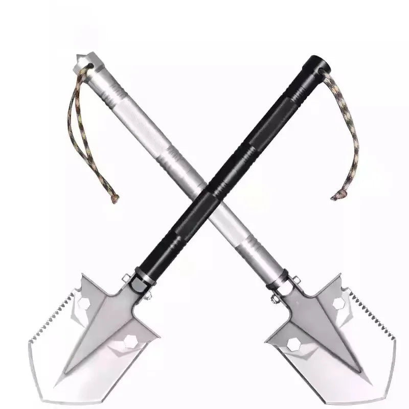 Multifunctional Garden Hoe Beach and Camping Equipment Hand Tool Folding Shovel