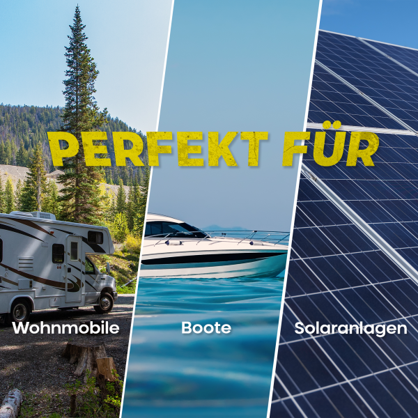 iQumulator LiFePO4 Batterie 12,8V 185Ah Ultra mit Bluetooth & Heizung – Q185Ultra