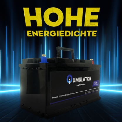 iQumulator LiFePO4 Batterie 12,8V 185Ah Ultra mit Bluetooth & Heizung – Q185Ultra