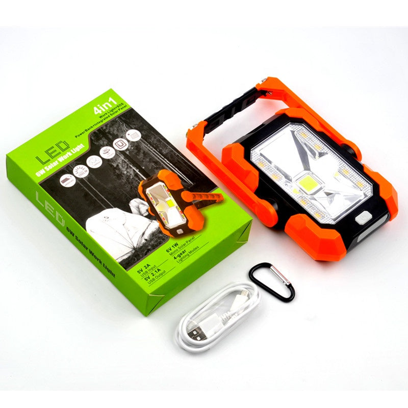 New 4 in 1 Power Bank Portable Led Solar Lamp Solar Garden Light Lawn Solar Lamp